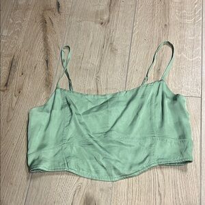 Aerie Light Green Camisole Top